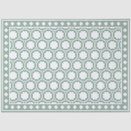 Papel De Seda Sage Green Modern Bone Inlay Decoupage Paper