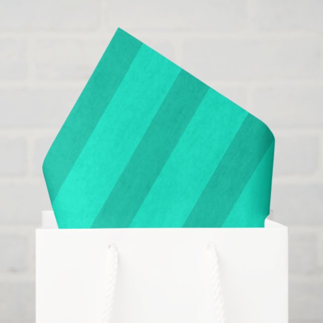 Papel De Seda Sage Green Stripes  (Bolsa de regalo)