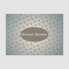 Papel De Seda Sage Greenery Leaf Hade o Gracias