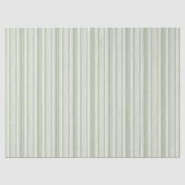 Papel De Seda Sage (Light, Medium, Dark) & White Stripes Elegant