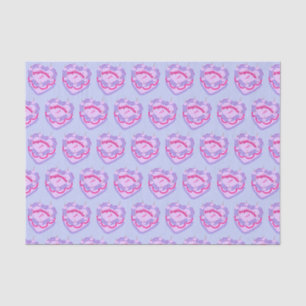 Papel De Seda Sagittarius Zodiac Coquette Corazón Pastel de Cump