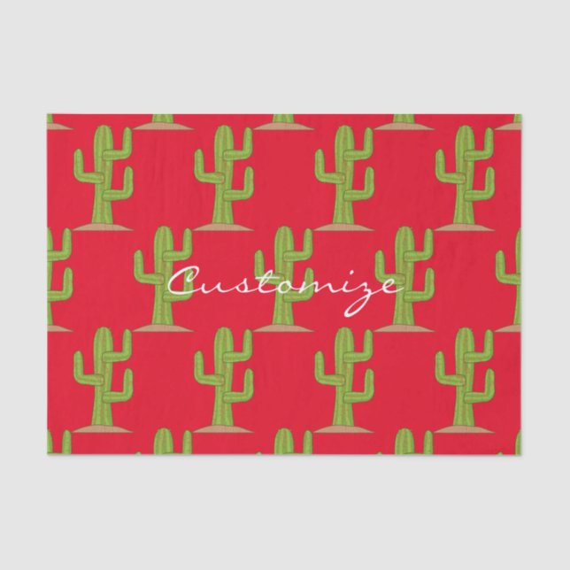 Papel De Seda Saguaro Cactus Thunder_Cove (Anverso)