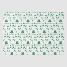 Saint Patricks Personalizado Leprechaun Clover