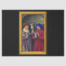 Saints Cosmas and Damian de Jean Bourdichon