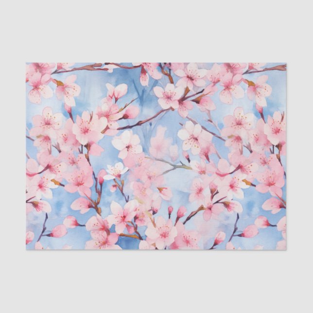 Papel De Seda Sakura Kirschblüten Seidenpapier (Anverso)