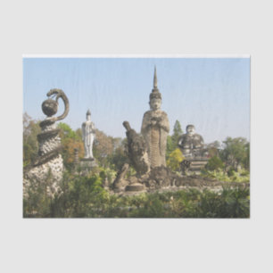 Papel De Seda Sala Keo Kou, Nong Khai, Tailandia