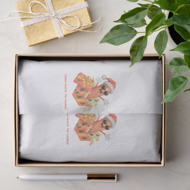 Papel De Seda ¡Salami-brate las fiestas! (Regalo )
