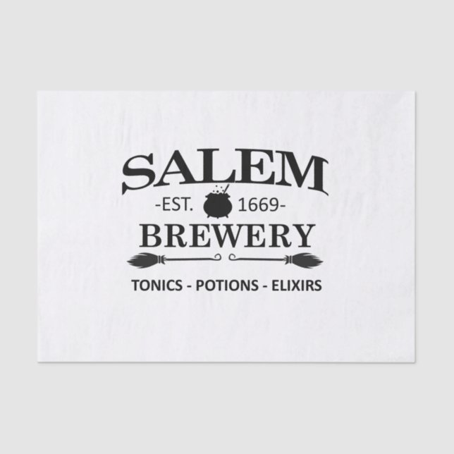Papel De Seda Salem Brewery Tissue Paper (Anverso)