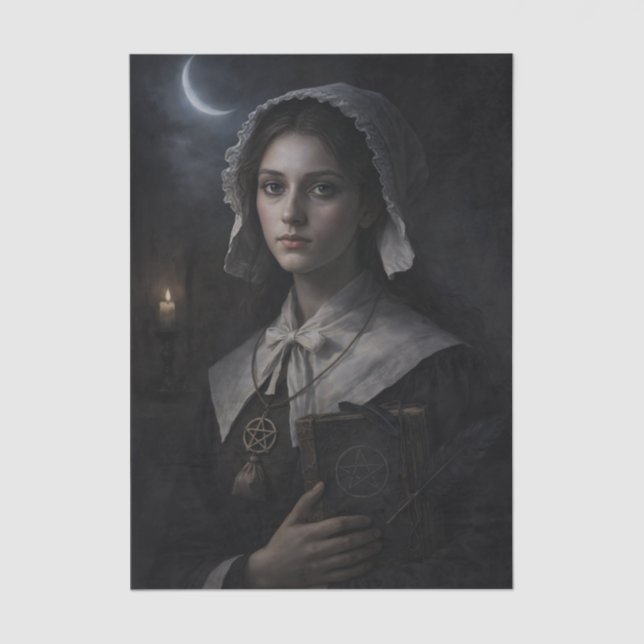 Papel De Seda Salem Witch  (Anverso)