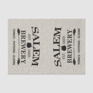 Papel De Seda Salemas de doble problema - fondo roto