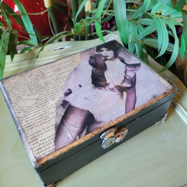 Papel De Seda Salida de roca chica 15x20 o 17x23 Descarga (Finished product using Rocking out Paper)