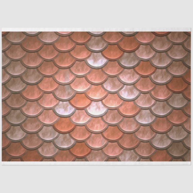 Papel De Seda Salmón de fondo de descomposición de escalas de pe (Anverso)