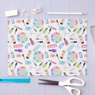 Papel De Seda Salón de Belleza Uñas Manicura Pedicura