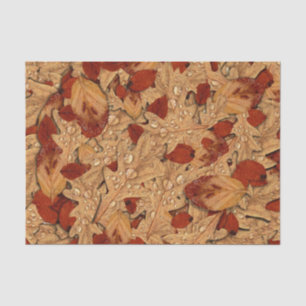 Papel De Seda Saltos de otoño de la mañana