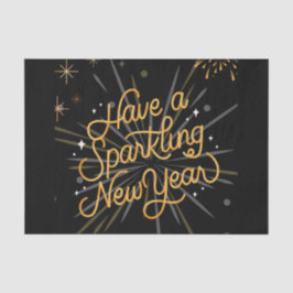 Papel De Seda Saludos al Año Nuevo: ¡Celebremos juntos!