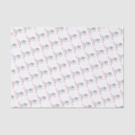 Papel De Seda Saludos: Boda de Graduación