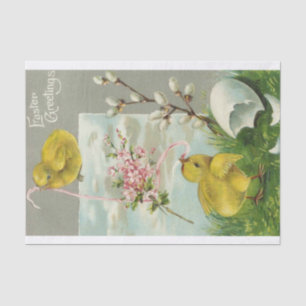 Papel De Seda Saludos de Pascua