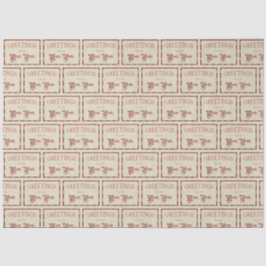 Papel De Seda Saludos desde el Polo Norte