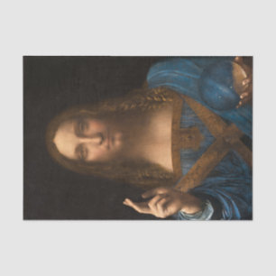 Papel De Seda Salvador Mundi de Leonardo da Vinci