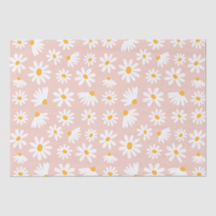 Papel De Seda Salvaje Fiesta Boho Rubor Pink Daisy