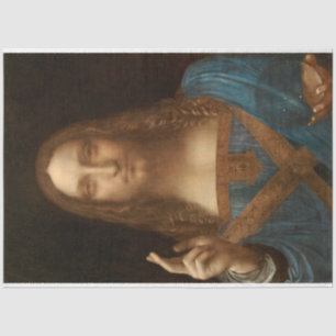 Papel De Seda Salvator Mundi (Salvador del Mundo) (da Vinci)