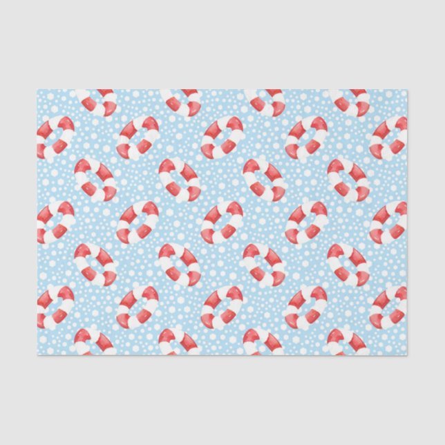 Papel De Seda Salvavidas de diversión de verano (Anverso)