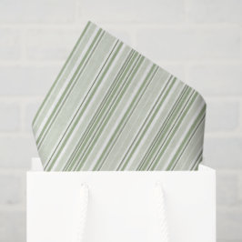 Papel De Seda Salvia (Claro, Medio, Oscuro) y Rayas Elegantes Bl