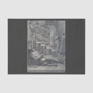 Papel De Seda San Alejo de Roma Humildad Sagrada Arte