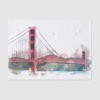 Papel De Seda San Francisco, CA - Puente Golden Gate