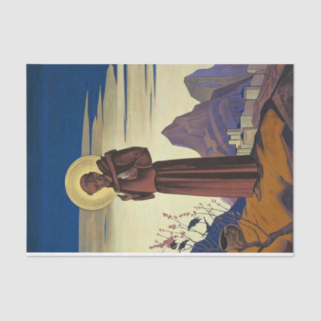 Papel De Seda San Francisco de Asís (San Cristiano) (Anverso)