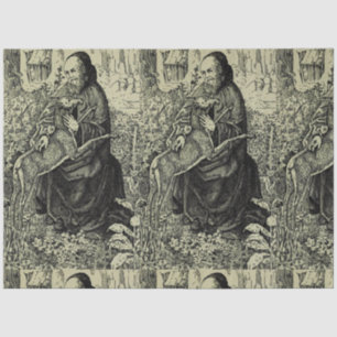 Papel De Seda San Gil el Ermitaño