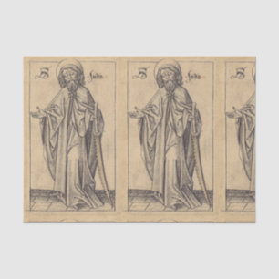 Papel De Seda San Judas Tadeo el Apóstol y hermano de Jesús