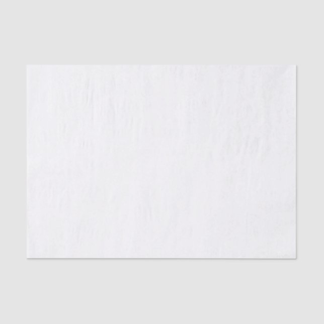 Papel De Seda San Valentín blanco y llano (Anverso)