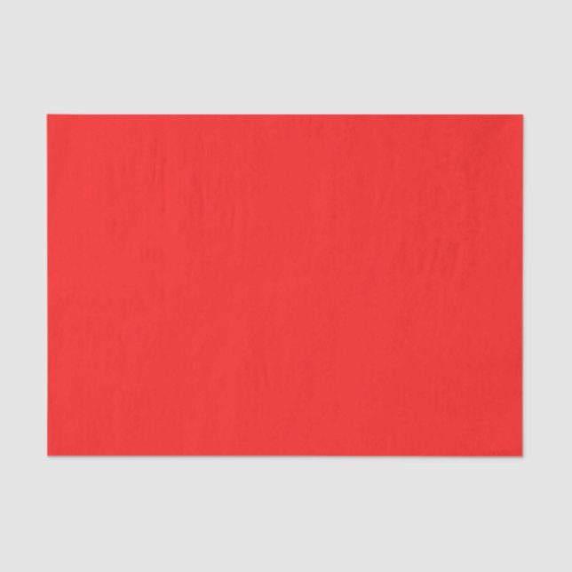 Papel De Seda San Valentín rojo claro (Anverso)