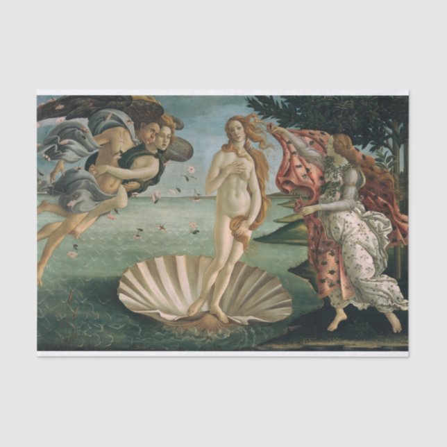 Papel De Seda Sandro Botticelli | El nacimiento de Venus (Anverso)