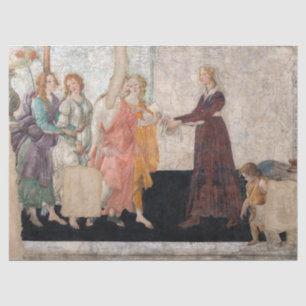 Papel De Seda Sandro Botticelli - Venus y los Tres Grados