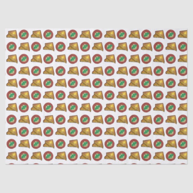 Papel De Seda Sándwich de tomate asado y tostado (Anverso)