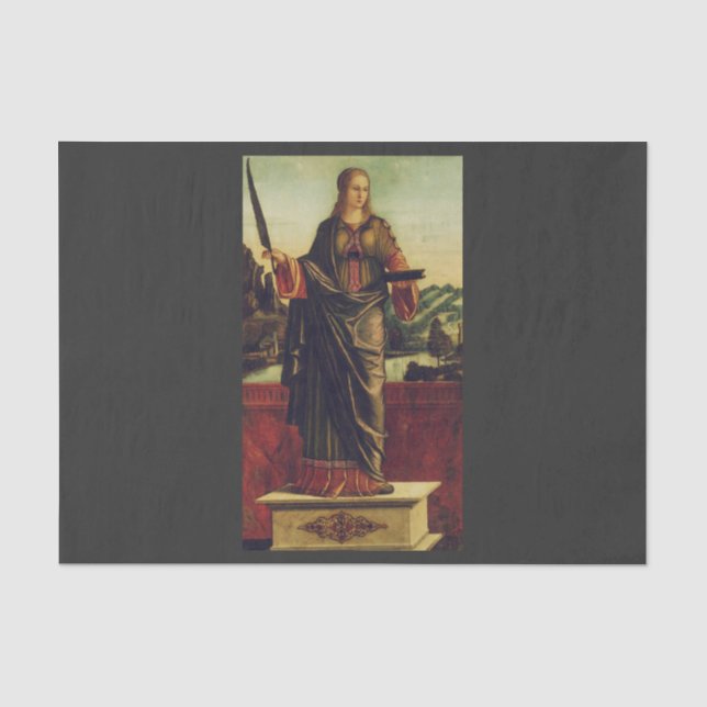 Papel De Seda Santa Anastasia de Roma Arte Premium (Anverso)