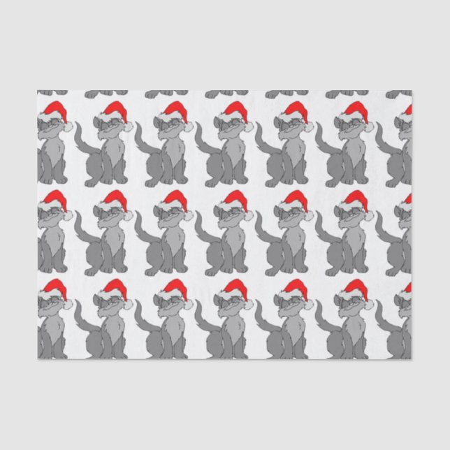 PAPEL DE SEDA SANTA CAT (Anverso)
