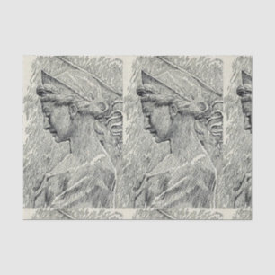 Papel De Seda Santa Cecilia Virgen y mártir