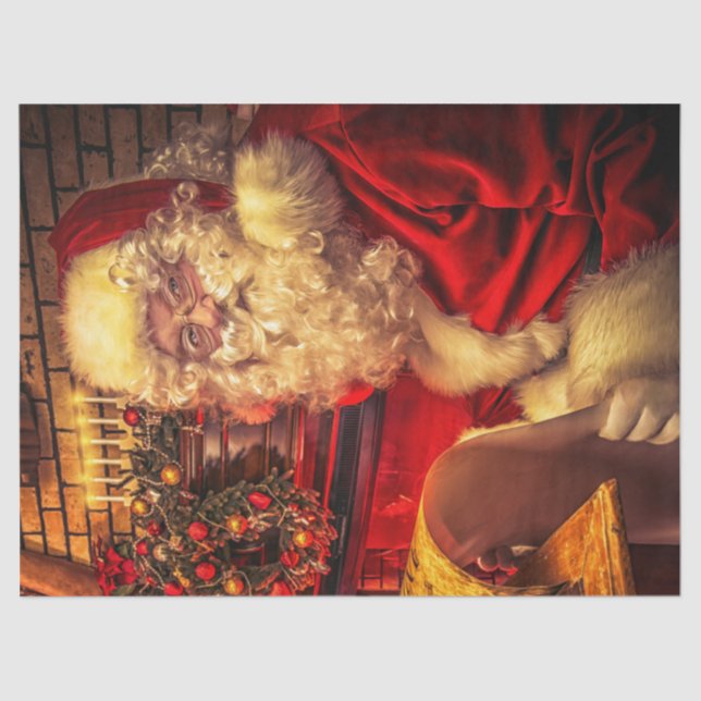 Papel De Seda Santa Claus 4 (Anverso)