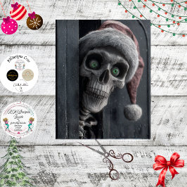 Papel De Seda Santa Claus Decoupage del Ataúd Vista Previa Arte