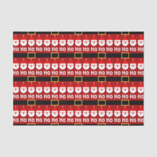 Papel De Seda Santa Claus Ho Ho Ho