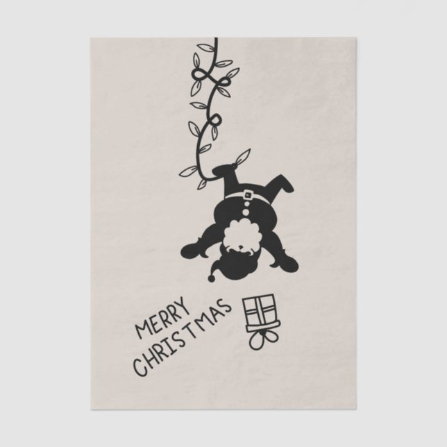 Papel De Seda Santa Distribution Gifts (Anverso)