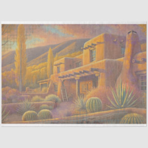 Papel De Seda Santa Fe Gold
