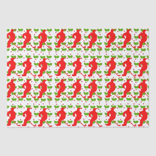 PAPEL DE SEDA SANTA HOCKEY (Anverso)