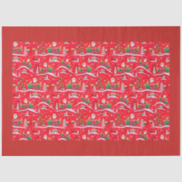 Papel De Seda Santa Land