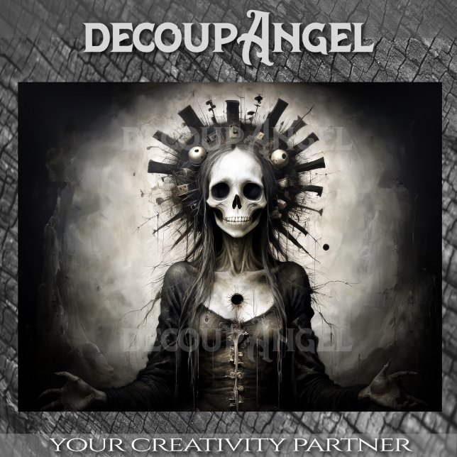 Papel De Seda Santa Muerte Susurradora - Desnudo - (Subido por el creador)