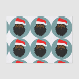 Papel De Seda Santa Sonriente