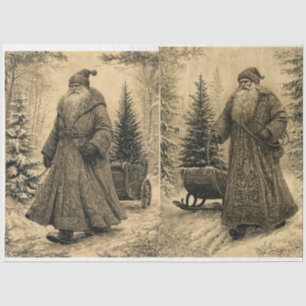 Papel De Seda Santa Vieja - browns/beiges